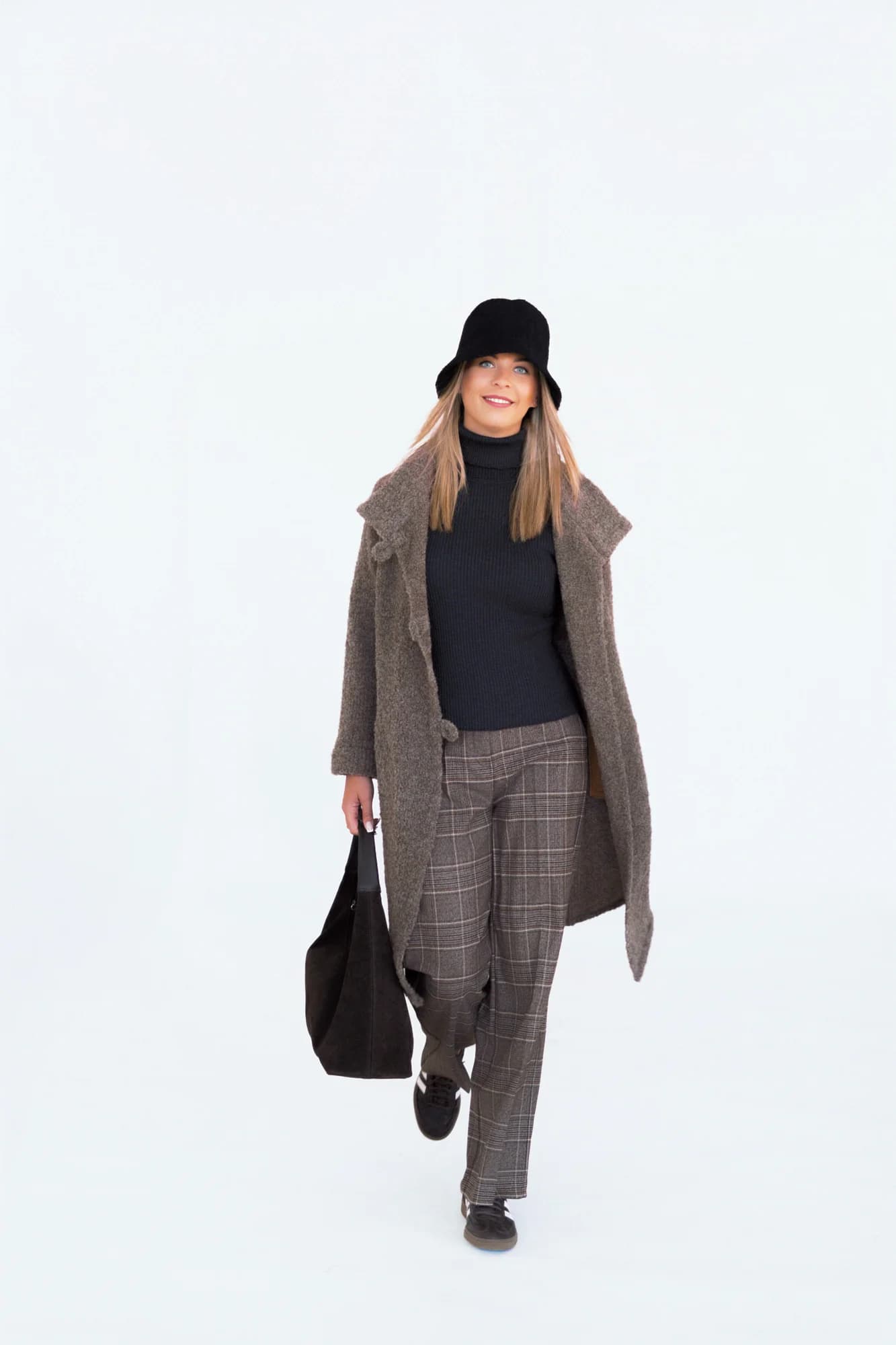 Look GLENA & BRUNA: Hose und Mantel